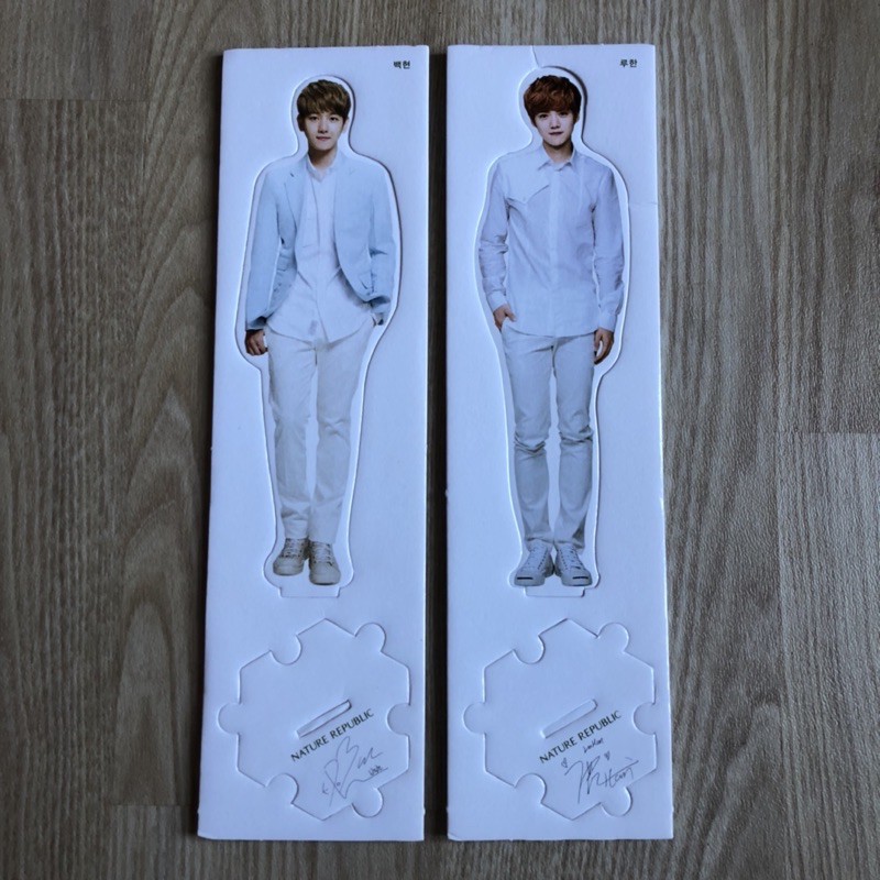EXO NATURE REPUBLIC STANDEE OFFICIAL (BAEKHYUN LUHAN)