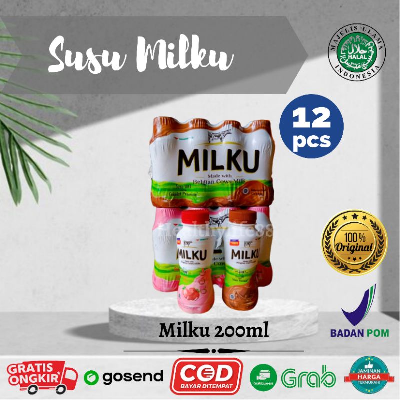 

Susu Milku Uht 200ml 1 Dus (12pc) Rasa Coklat dan Strawberry / Stroberi Murah