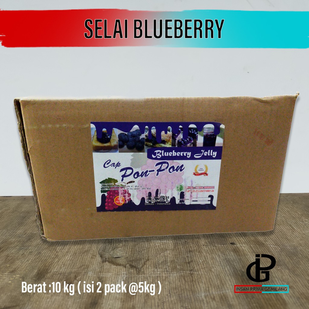 

SELAI BLUEBERRY 1 Dus 10kg Cap PON PON