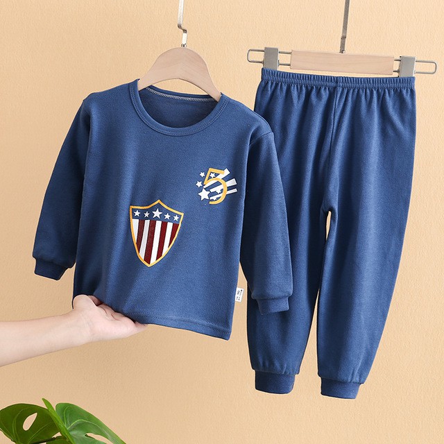 Hansen Gallery COD Setelan Baju Tidur Anak Baju Jumper Pyama Anak Korea Import HG 033