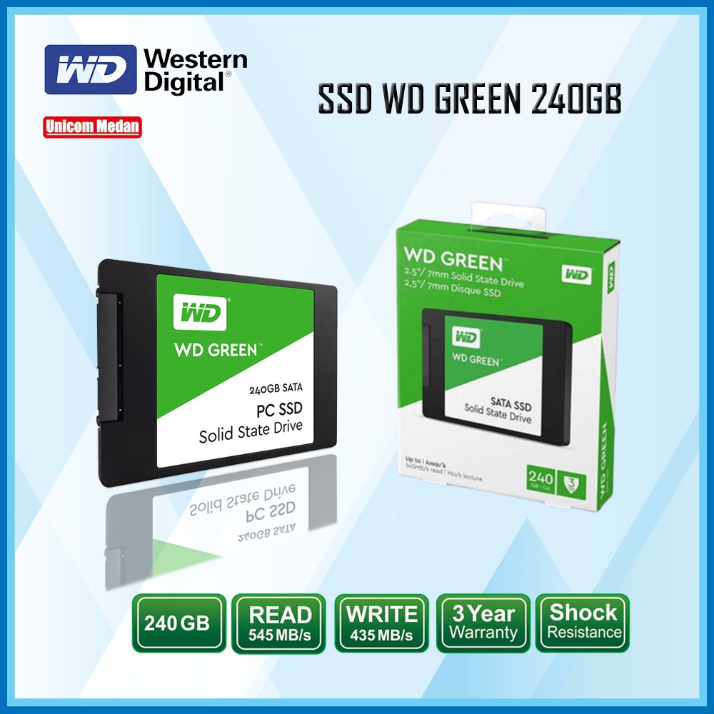 SSD WD GREEN 240GB | SSD WESTERN DIGITAL