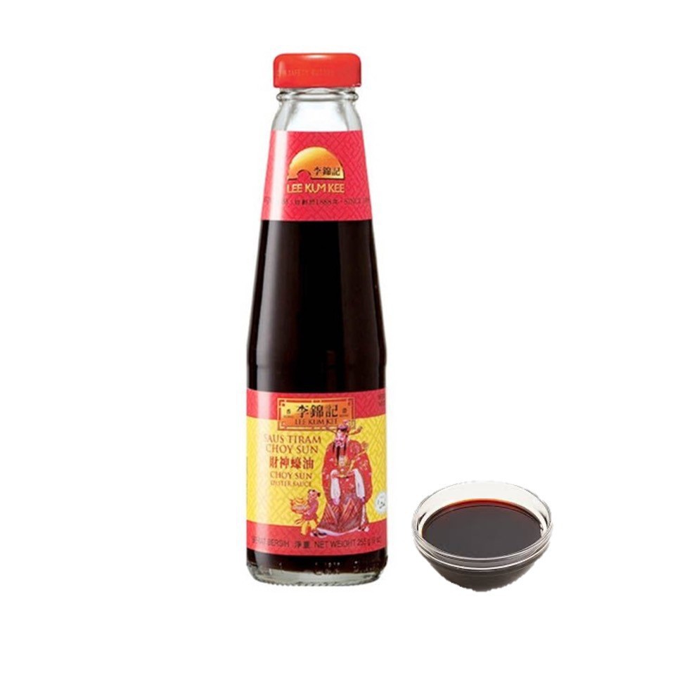 

Lee Kum Kee Choy Sun Saus Tiram Non MSG / Oyster Sauce (Kecil 255 gr)