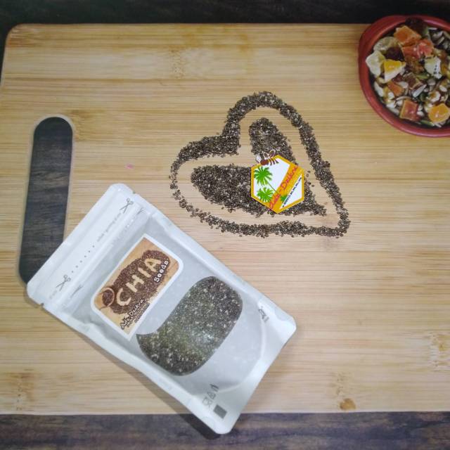 

Black Chiaseed organik bersertifikasi halal, BPOM, black Chiaseed murah asli