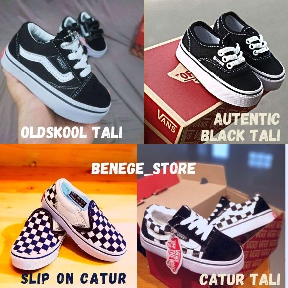 Sepatu Vans175 Anak Sneakers Gaul Sepatu Anak Distro Kekinian Fashion Trendy Original Grade Keren Murah Terbaru 2022