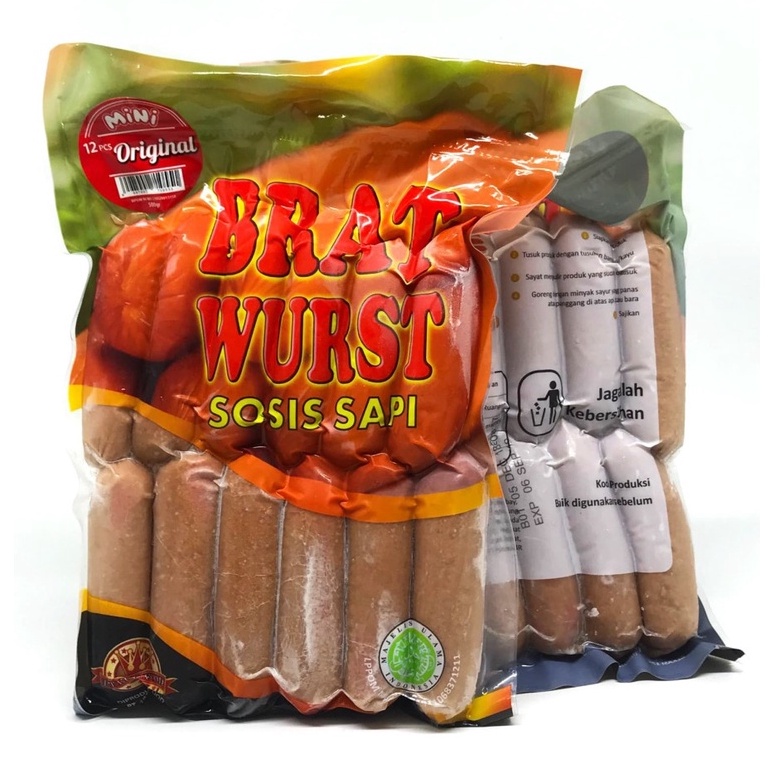 

Bratwurst Sosis Sapi Original MINI