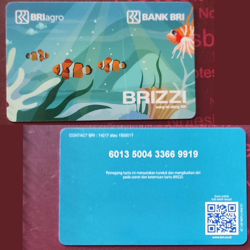 BRIZZI edisi BRIagro - Seri Binatang Hewan ORI /Like eMoney eTOLL Tapcash or Flazz