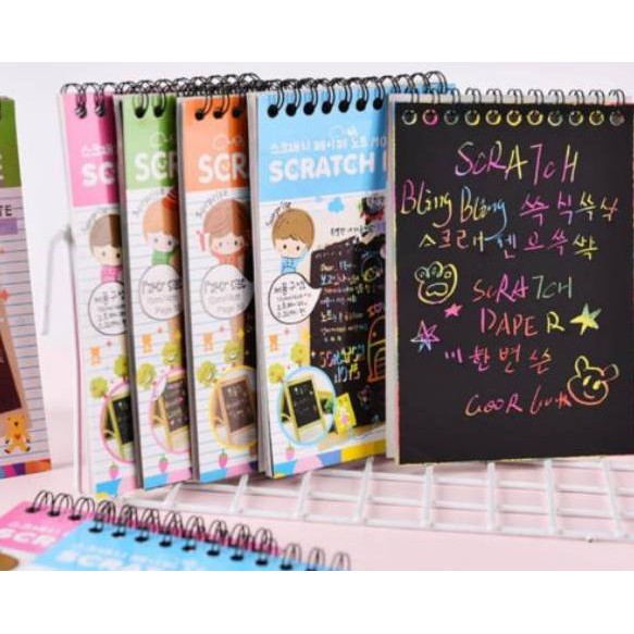 

Buruan Beli TMS BUKU GAMBAR MAGIC RAINBOW SCRATCH COLORFUL PAPER NOTE MENGGAMBAR SERU MAGIC BOOK BAG