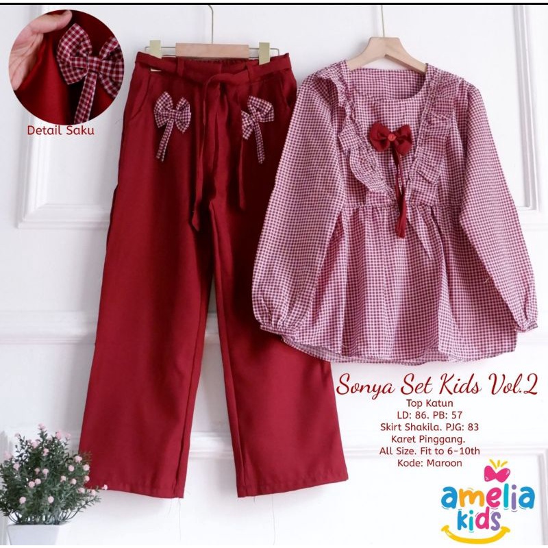 SONYA SET KIDS2 By AMELIA KIDS