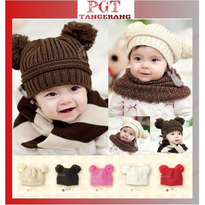 PGT - Topi Rajut Bayi Kupluk Bayi Kupluk Anak