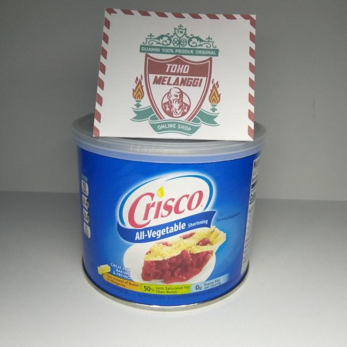 

BISA BAYAR DITEMPAT Crisco All Vegetable Shortening 453 gr | Mentega Putih Import Usa