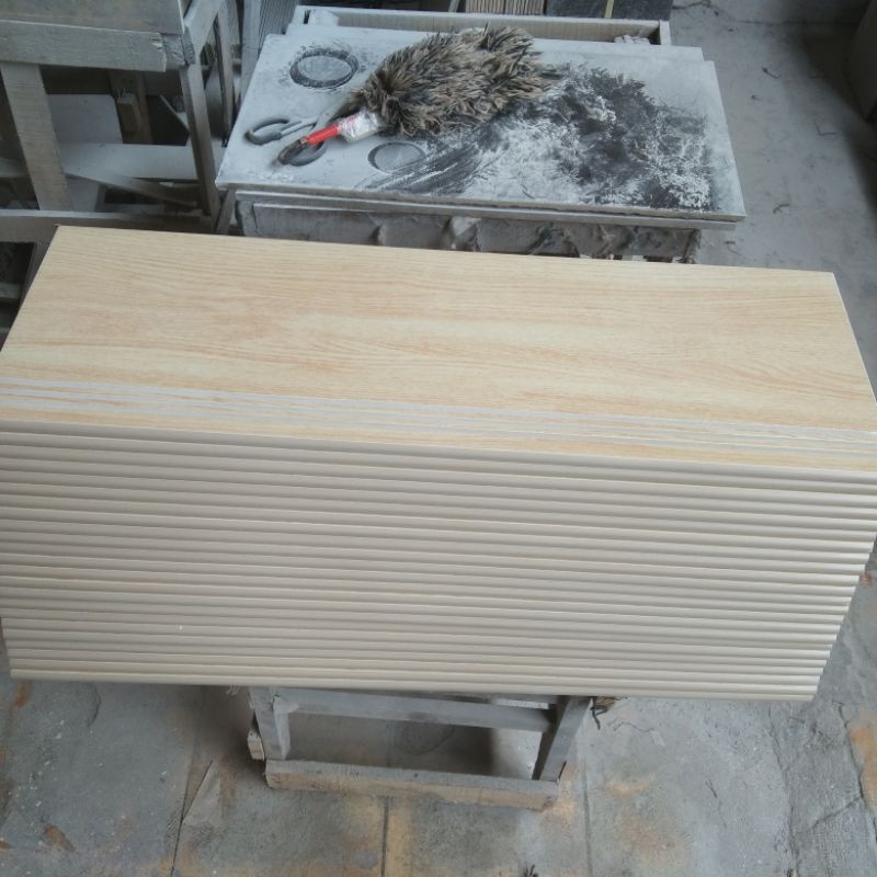 granit anak tangga motip kayu 30x120+20x120