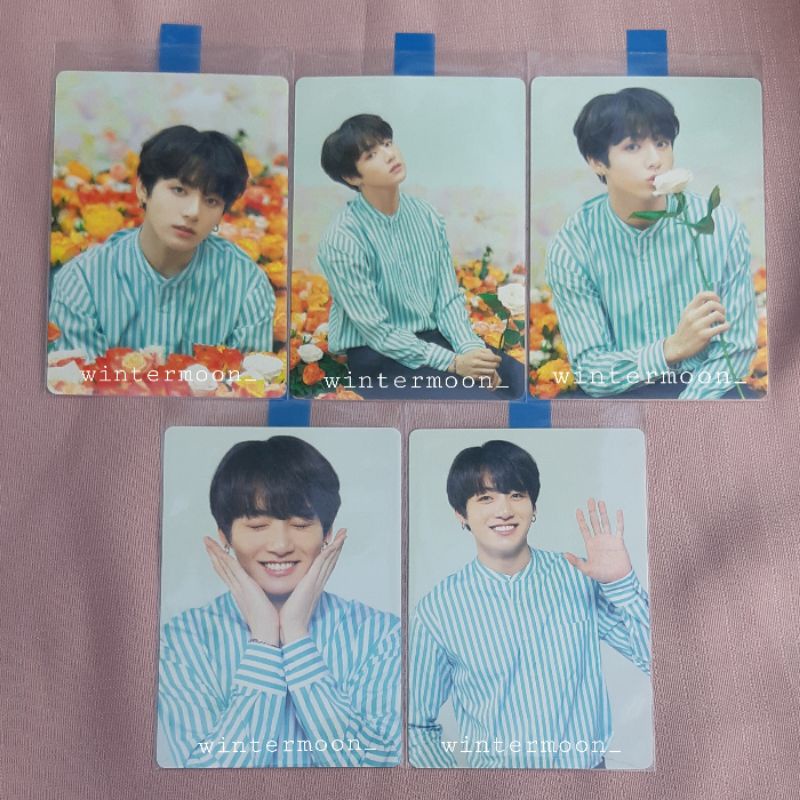 BTS MPC Love Yourself Japan Seokjin Jungkook (Mini Photocard LYS Jin)