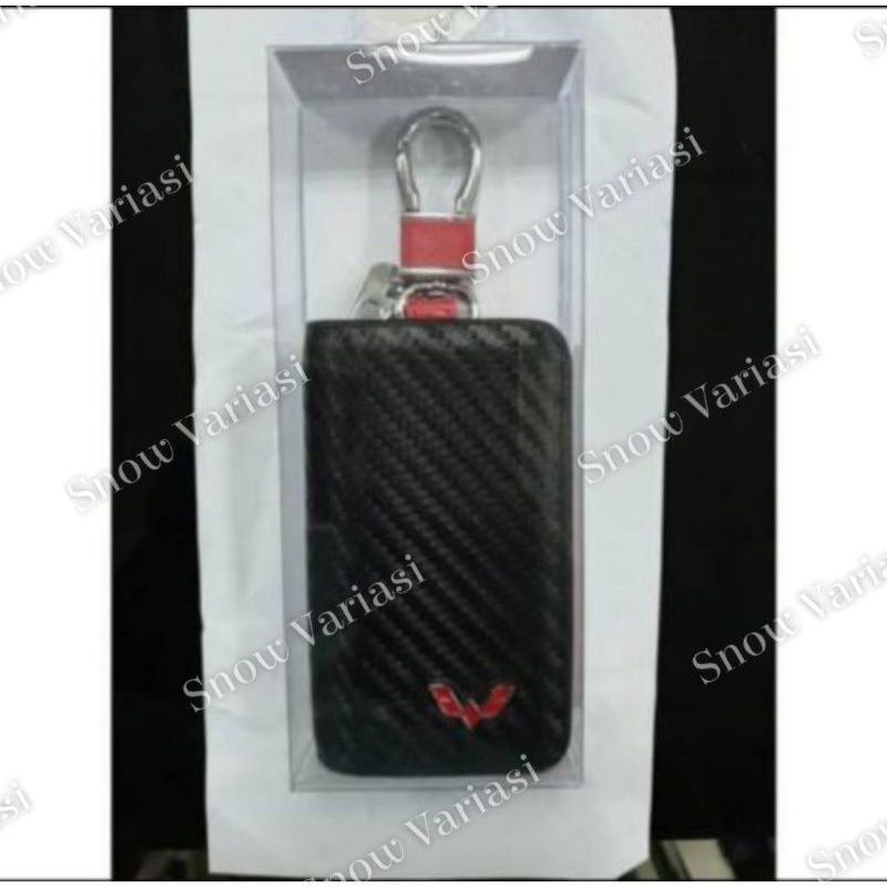 Dompet Kunci Mobil STNK Wuling Almaz Cortez Confero Carbon