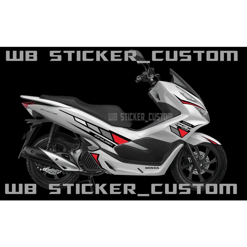 sticker variasi pcx cutting sticker pcx decal motor pcx striping variasi pcx lis sticker pcx 150