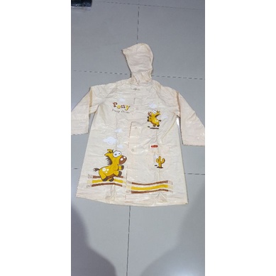 Jas Hujan Anak Children Raincoat Terusan Anak Tiger Head 68201
