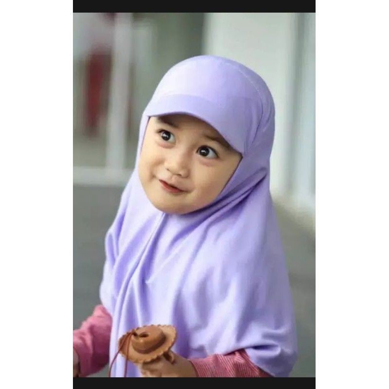 Kerudung Topi Hitz Instant Premium 3-6 Tahun Terbaru | Jilbab Sekolah Anak Tk Bahan Jersey Lembut Adem | Hijab Tanggung Baby Sd Bayi Perempuan Lucu