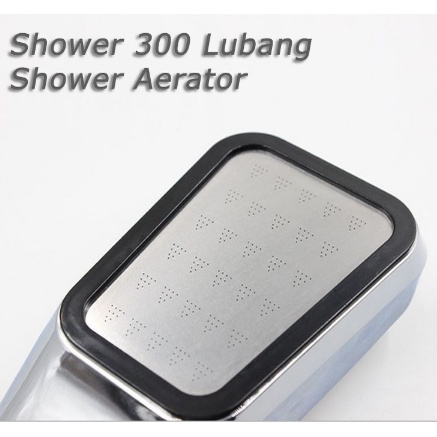 Shower Kepala Mandi 300 Lubang Tekanan Tinggi Pancuran Serbaguna Termurah-8
