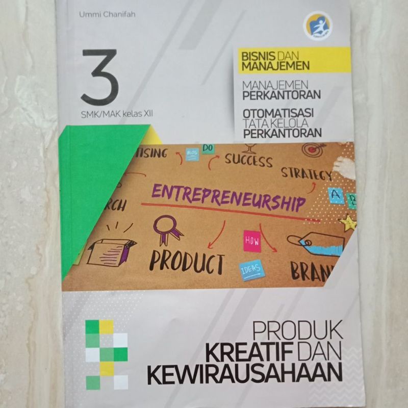 

LKS produk kreatif dan kewirausahaan kelas XII 12 SMK/MAK semester 1&2 | otomatisasi tata kelola perkantoran