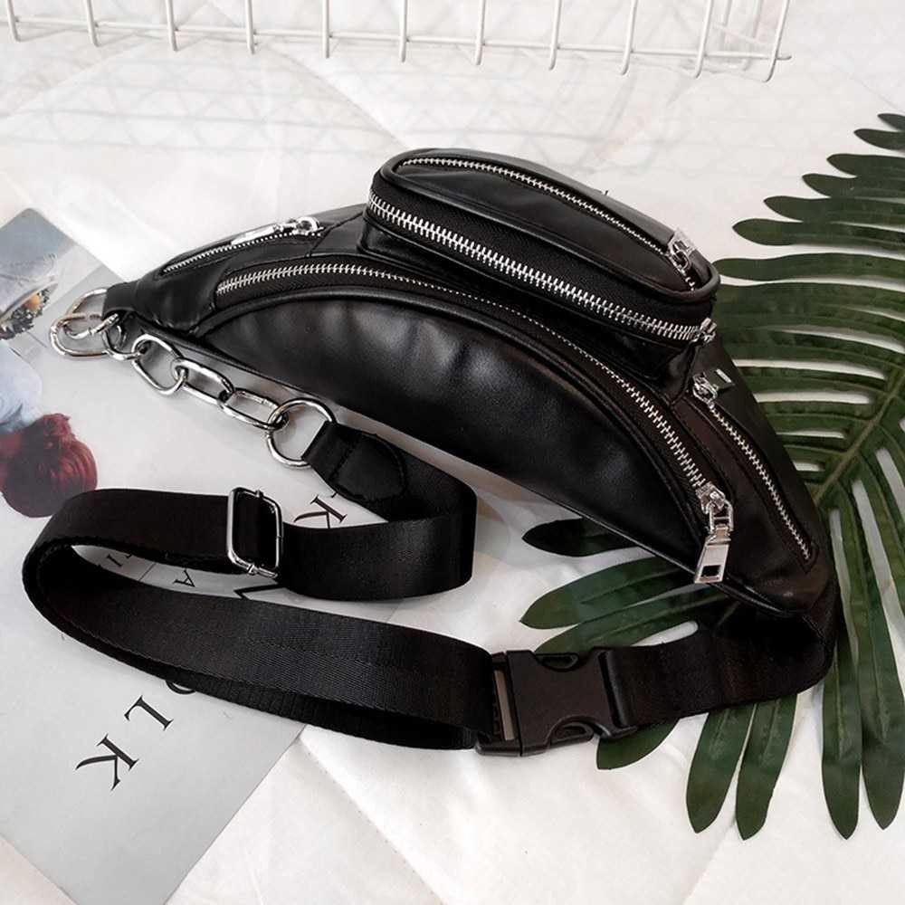 Original Import Tas Pinggang Selempang Unisex Waist Bag Pria Wanita