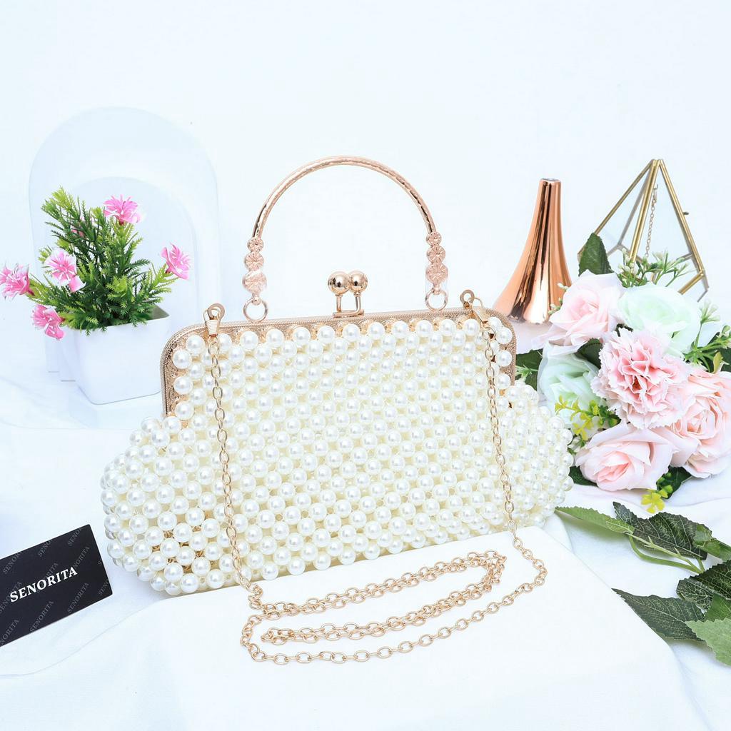 [ NEW ] Tas Pesta Mutiara Pearl SNR 1880/1881 Size 26cm &amp; 19cm