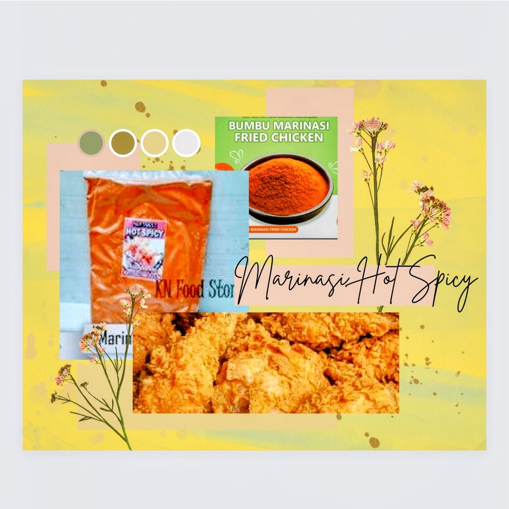 

Tepung Marinasi hot - Tepung Rendaman Ayam Goreng
