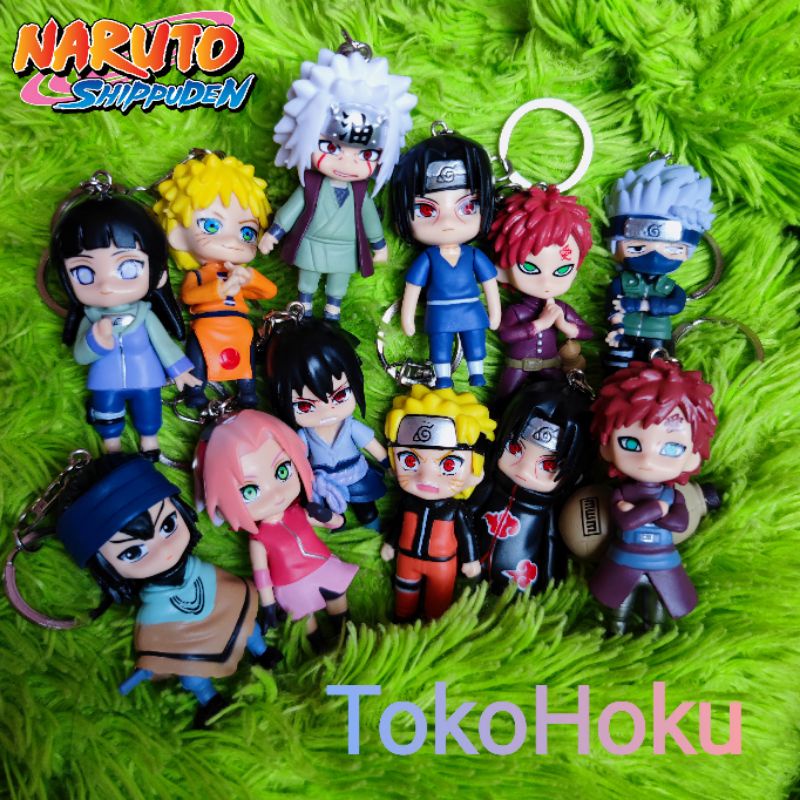 Gantungan Kunci NARUTO Keychain Action Figure Anime