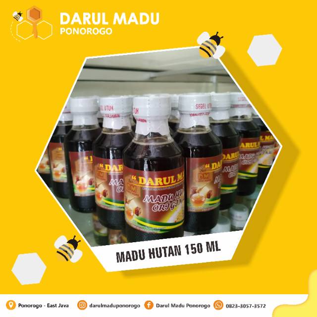 

Madu Hutan Asli / Darul Madu kemasan 150 ml