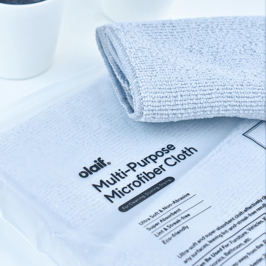 Olaif Multi-Purpose Microfiber Cloth 3 Pcs