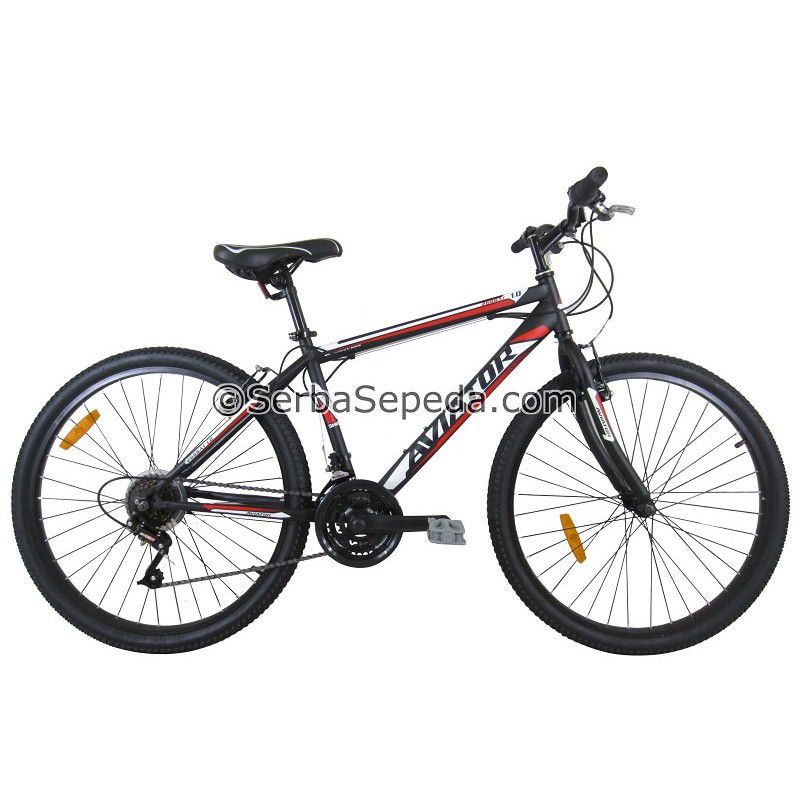 Sepeda AVIATOR MTB 26" model AT 2688 1.0 hitam/ merah SNI.SEKEN/second.tapi kondisi bagus.packing Bu