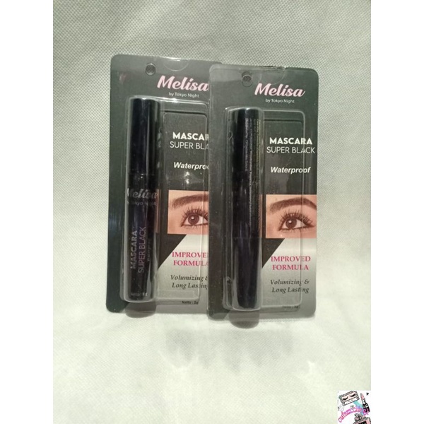 ☃Cutezz_Ching1☃Melisa mascara Super Black Waterproof