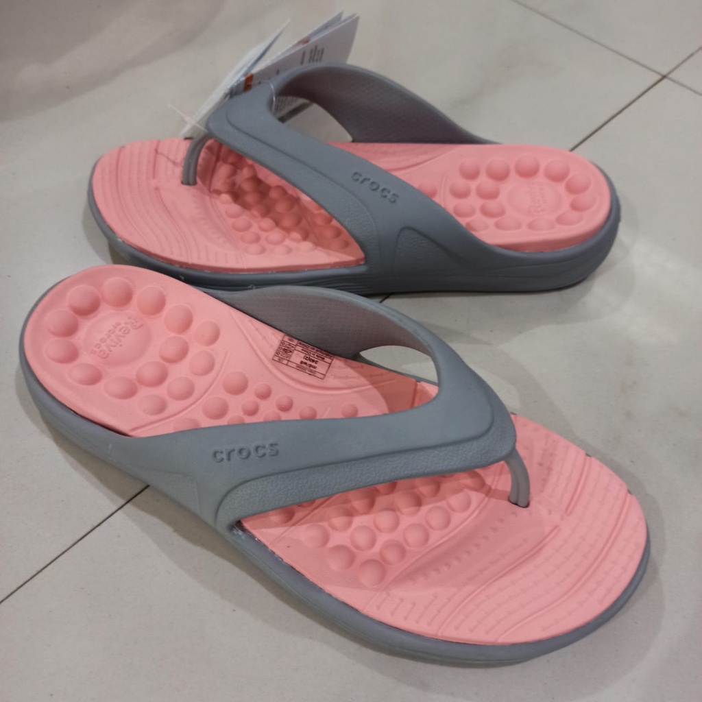 CROCS / Crocs Jepit / Sandal Jepit Crocs / Sandal Jepit / Sendal Jepit / Crocs Reviva / Sandal Crocs