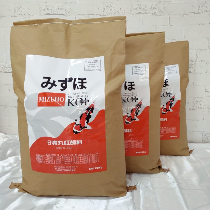 Mizuho High Growth Sinking Size M 20kg 20 kg Medium Hi Grow Pelet Ikan