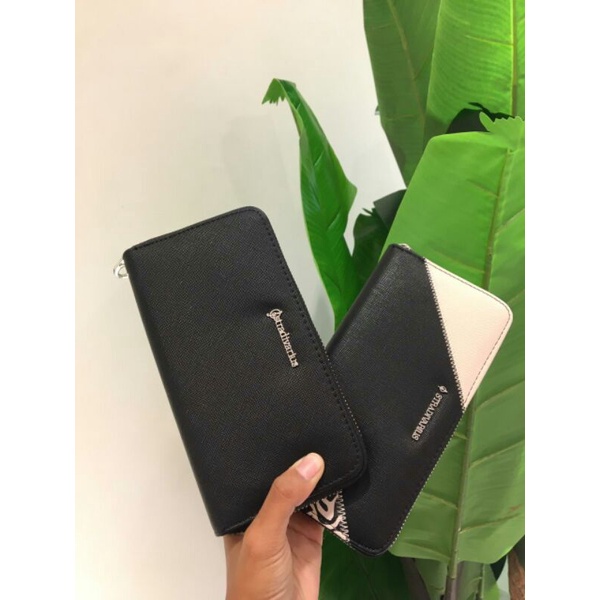 dompet seleting wanita stradivarius zipper