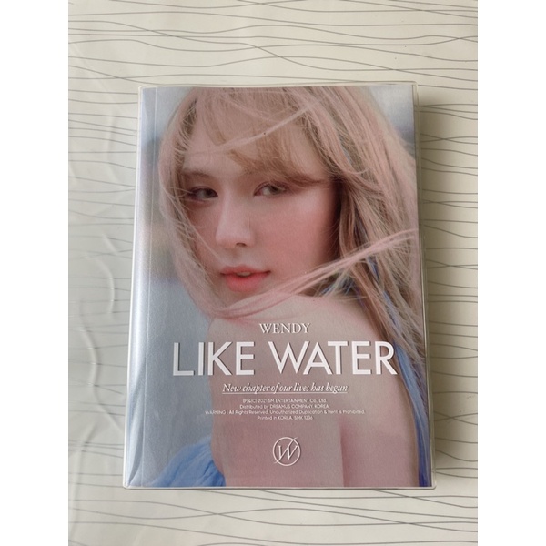 [UNSEALED] WENDY - MINI ALBUM Vol.1 - LIKE WATER