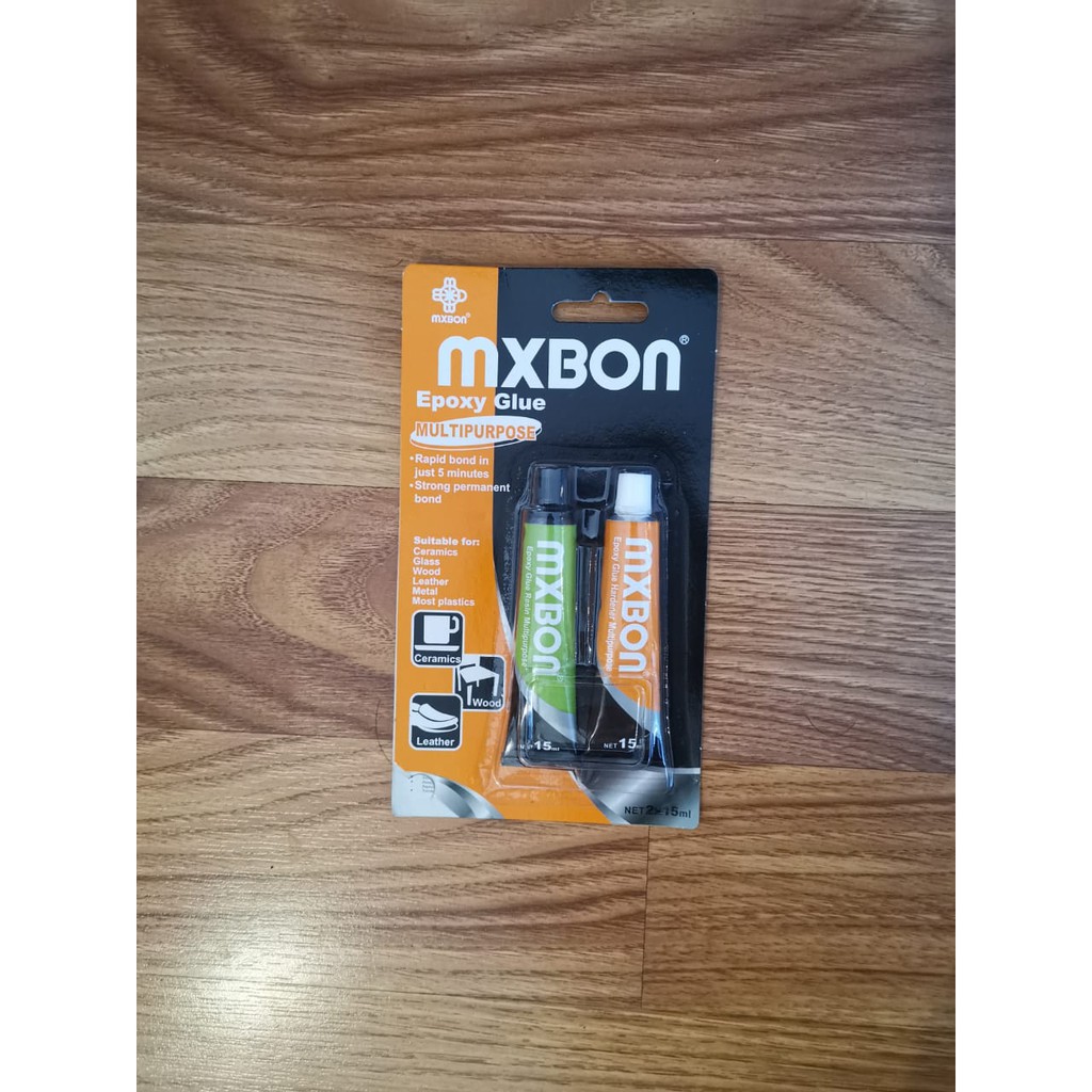 

Mxbon Set Lem Epoxy Serbaguna Rapid Multipurpose