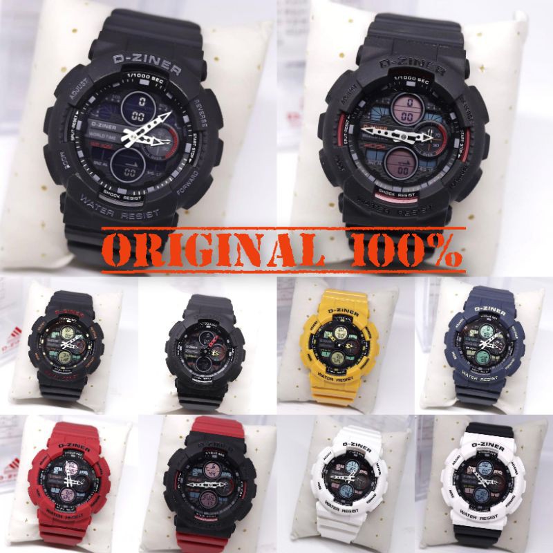 [COD] D-Ziner Jam Pria Chrono D8278