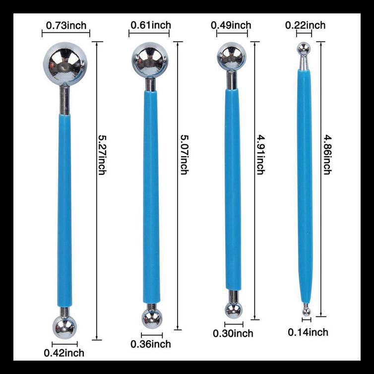 

Terlaris 34Pcs Alat Untuk Melukis Dot / Titik / Mandala