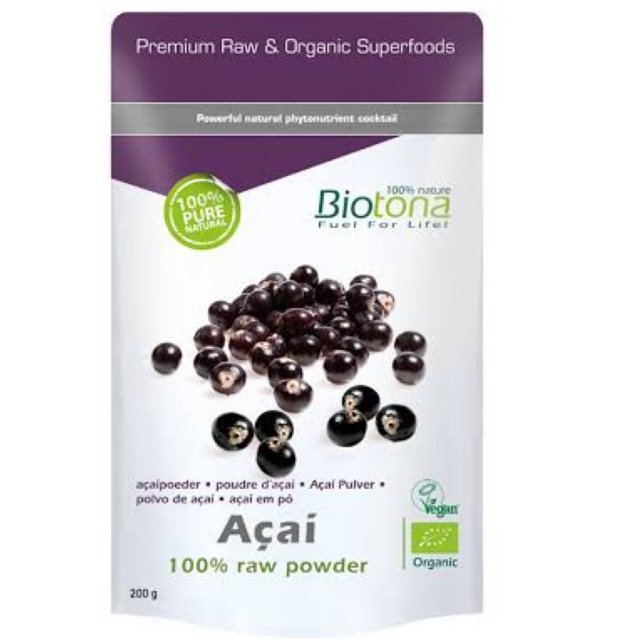 Biotona Organic Acai Powder 200g