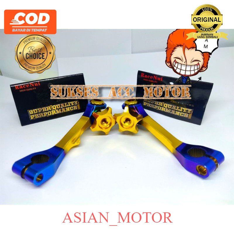 FARIASI MOTOR Paha Rem Twotone/paha rem variasi cnc Universal Matic Bebek Honda Yamaha Mio Beat Vari