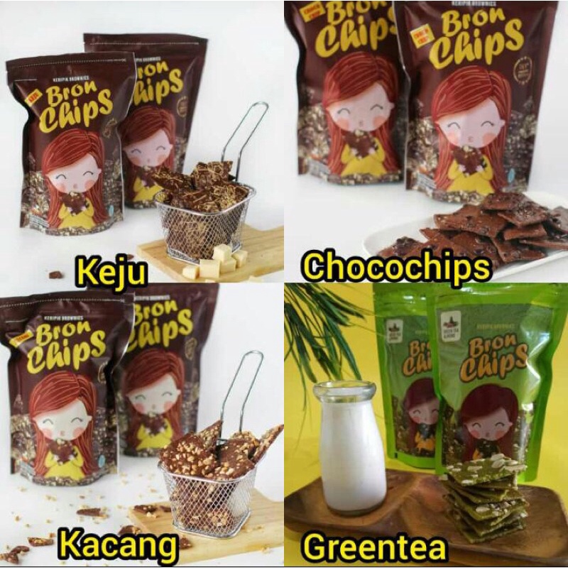 

Keripik Brownis kering BronChips Bron Chips