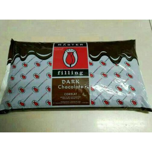 

SELAI COKLAT/FILLING DARK+TULIP 5KG+FILLING DARK CHOCOLATE HALAL