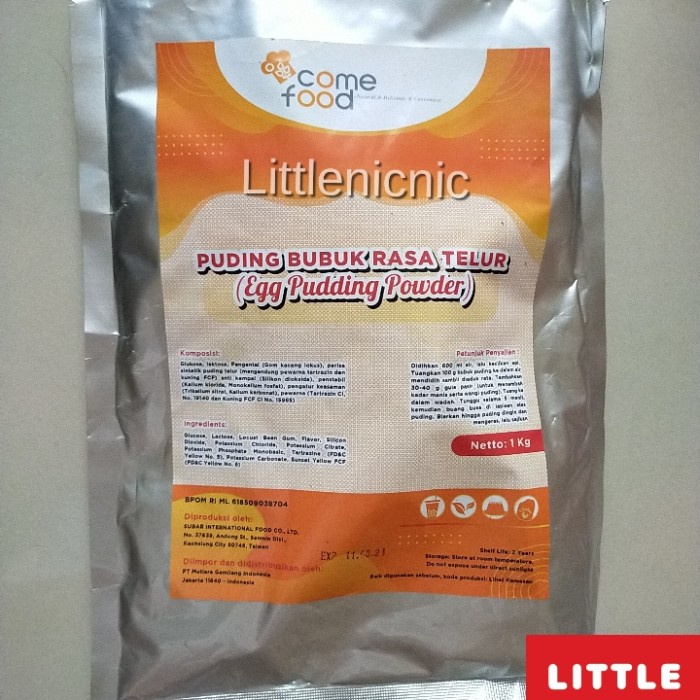 

EGG SILKY PUDDING POWDER 1 KG PUDING TELUR IMPORT TAIWAN COME FOOD