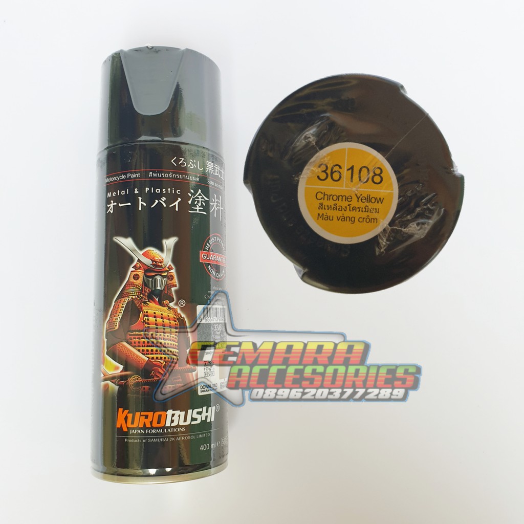 

Pilox Samurai Paint - CHROME YELLOW 108 400ml