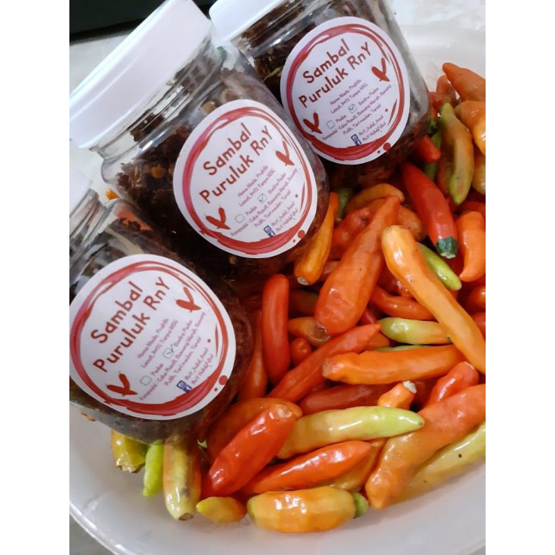 

Sambal Puruluk RnY Ekstra Pedas 3pcs Bukan Ma Erot, Roa, Korek, Matah tapi Sambel RnY
