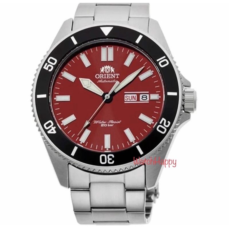 WatchHappy Orient RA-AA0915R19B Kanno Red Dial Men Watch Automatic Stainless RA-AA0915R 100%Original