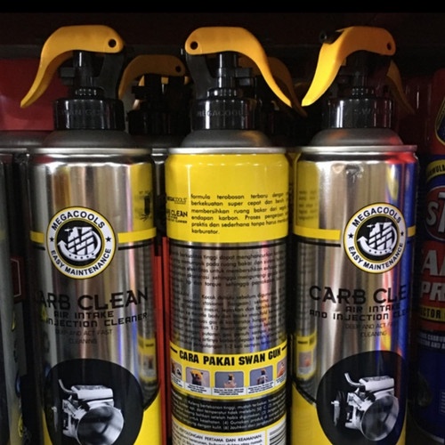 MEGACOOLS CARBURATOR CLEANER INJECTION CLEANER 500 ML