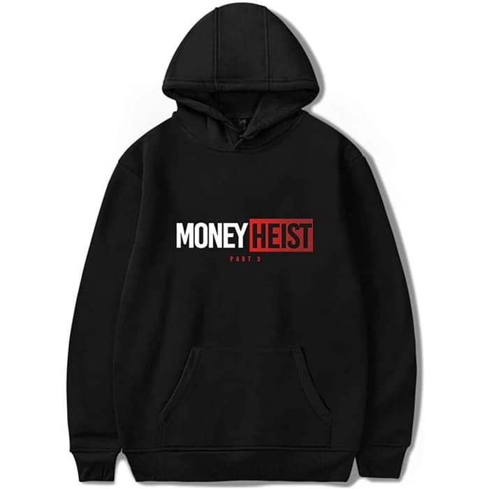 cjs155 Jaket HOODiE JUMPER Distro MONEY HEiST polos custom indonesia netflix