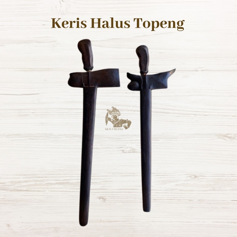 Keris Tari Bali / Kadutan / Keris Topeng Bali / Keris Baris / Kostum Tari Bali / Aksesoris Tari Bali