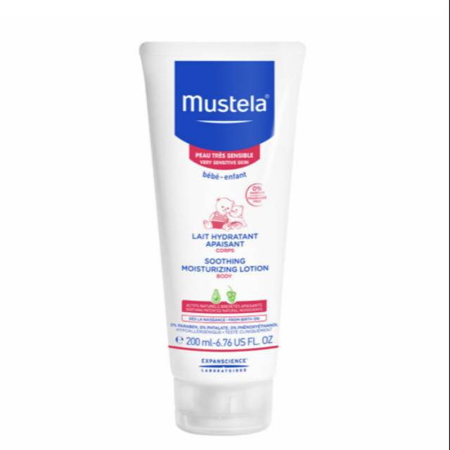 Mustela Soothing Moisturizing Lotion / Lotion Bayi / Lotion Kulit Sensitif - 200 ml