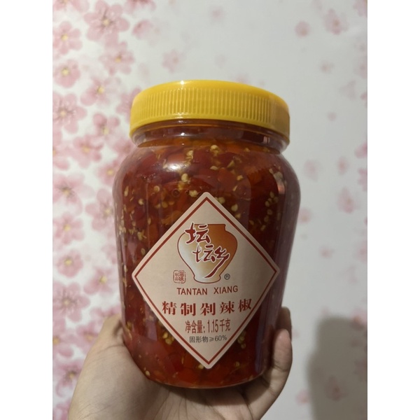 

Sambel jing zhi duo la jiao 精制剁辣椒 1.15kg / sambal tantan